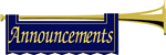 Announcements bugle clipart 